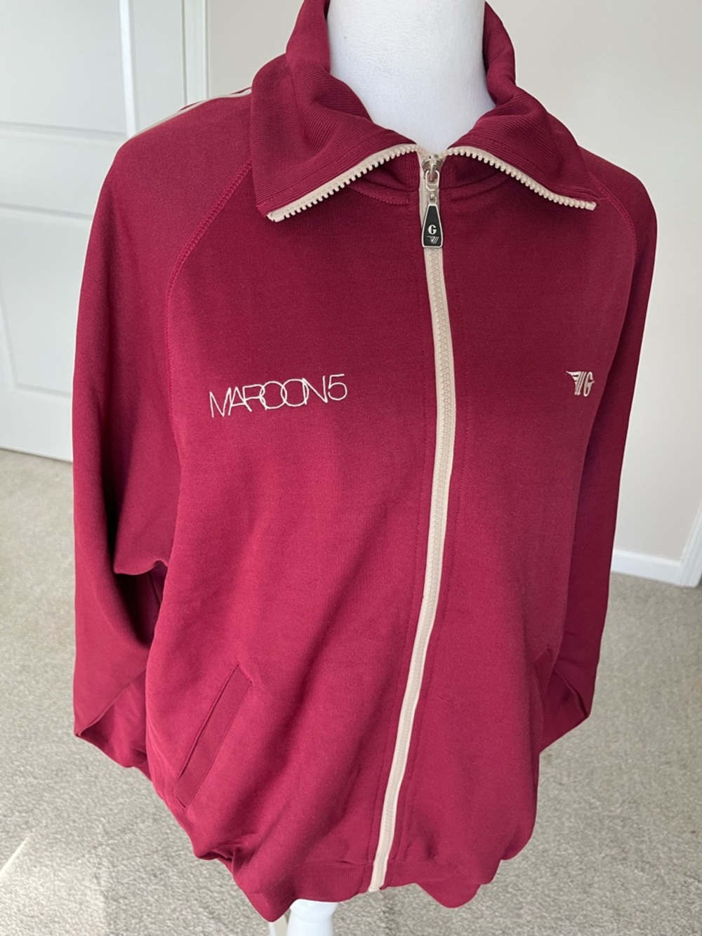 Nwot Gola X Maroon 5 Collab Full-Zip Track Jacket Size Large View 5